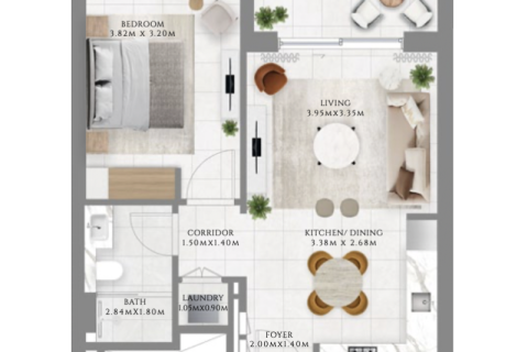 Lakás itt: Dubai Hills Estate, EAE, 1 hálószoba, 57 m², azonosító: 690200 - fénykép 5