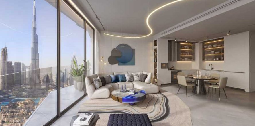 דירה ב Downtown Dubai (Downtown Burj Dubai), Dubai, איחוד האמירויות 1 חדר שינה, 73 מ"ר מספר 636928