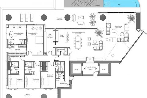 Apartment in Business Bay, Dubai, UAE 4 bedrooms, 685 sq.m. № 636927 - photo 3