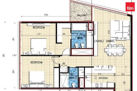 Lakás itt: Dubai, EAE, 2 hálószoba, 115.9 m², azonosító: 760250 - fénykép 22