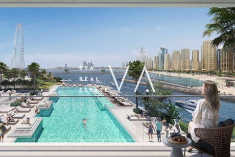 Byt v Bluewaters, Dubai, SAE 2 ložnice, 90.58 m² Č.: 637778 - fotografie 5
