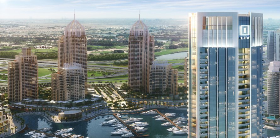 Appartement à Dubai Marina, Dubai, EAU: 1 chambre, 43 m2 № 729268