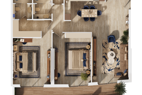 Byt v Dubai Sports City, SAE 1 pokoj, 43 m² Č.: 732673 - fotografie 7