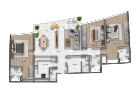 Διαμέρισμα σε Al Reem Island, Abu Dhabi, ΗΑΕ 1 δωμάτιο, 40 τ.μ. Αρ. 732672 - φωτογραφία 9