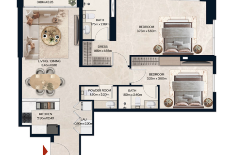 Apartamento para venda em Jumeirah Village Circle, Dubai, EAU 1 quarto, 36 m2 № 732670 - foto 7