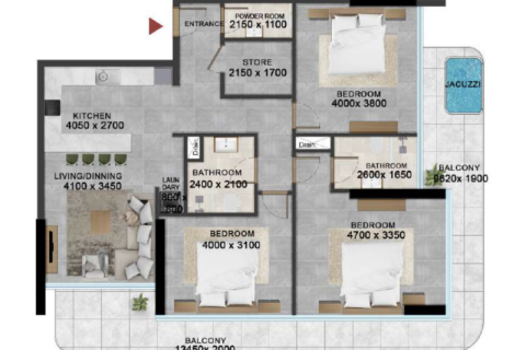 Apartament në Jumeirah Village Circle, Dubai, Emiratet e Bashkuara Arabe 1 dhomë, 31 m2. № 732669 - Foto 8