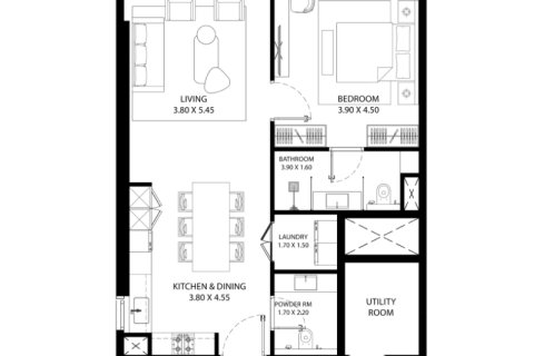 Apartamento en venta en City of Arabia, Dubai, EAU 1 dormitorio, 47 m2 № 732671 - foto 3