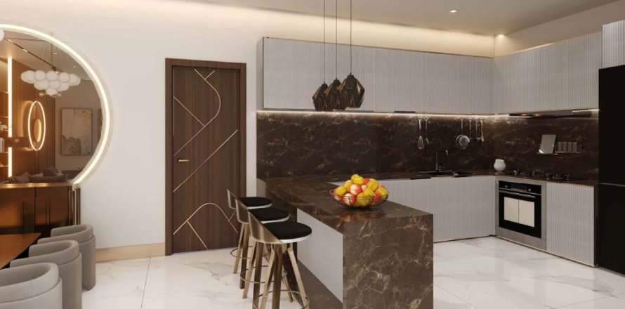 阿联酋 Dubai 公寓  1 卧, 93.1 平方米 , 编号 699697