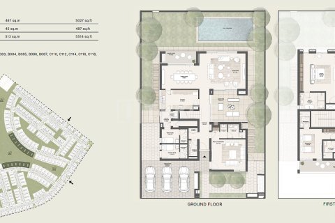 Vilë në Masdar City, Abu Dhabi, Emiratet e Bashkuara Arabe 5 dhoma gjumi, 422 m2. № 720748 - Foto 27