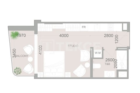 Apartemen di Jumeirah Village Triangle, Dubai, UEA 1 ruangan, 65 m2 nomor 678633 - foto 22