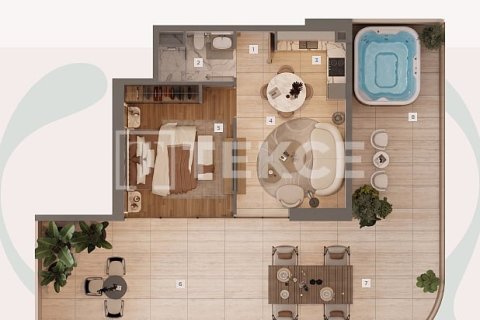 Appartamento in vendita a Dubai, EAU 2 camere da letto, 93 mq. № 751530 - foto 16