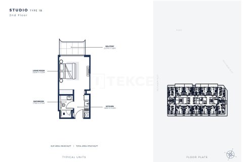 Wohnung zum Verkauf in Dubai, VAE 2 Schlafzimmer, 145 m2 Nr. 686707 - Foto 21