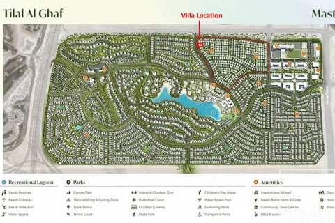 Vila v Tilal Al Ghaf, Dubai, SAE 4 ložnice, 235 m² Č.: 635261 - fotografie 14