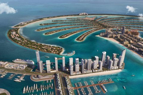 Apartment in GRAND BLEU TOWER in Dubai Harbour, Dubai, UAE 1 bedroom, 68 sq.m. № 637276 - photo 8