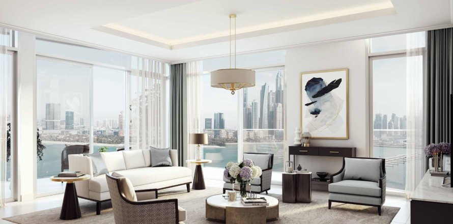 Apartemen di PALACE BEACH RESIDENCES di Dubai Harbour, Dubai, UEA 2 kamar tidur, 115 m2 nomor 637279