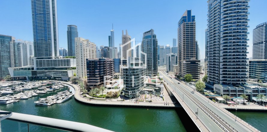 Apartmen di Dubai Marina, Dubai, UAE 3 bilik tidur, 120 meter persegi № 736255