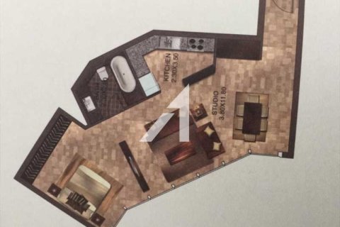 阿联酋 Dubai DIFC 待租 : 1 房, 74 平方米 , 编号695353 - 照片 19