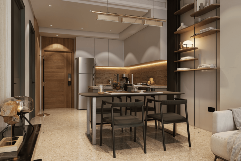 Пәтер Дубай, БАӘ-да 2 жатын бөлмелер, 100 м² № 670449 - фото 1