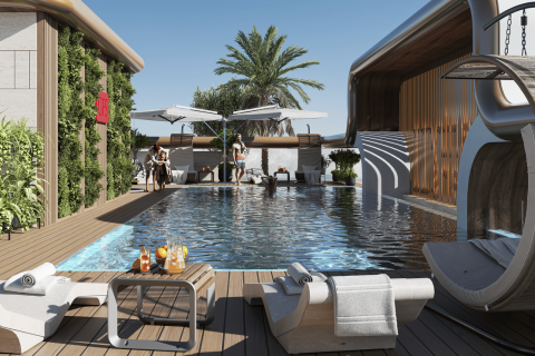 Пәтер Дубай, БАӘ-да 2 жатын бөлмелер, 100 м² № 670449 - фото 7