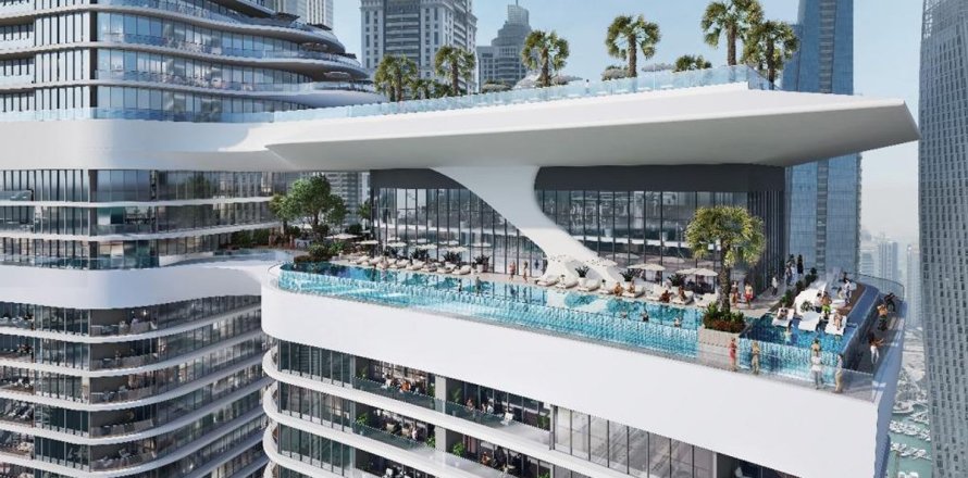 Dubai Harbour、Dubai、UAEにあるマンション 1ベッドルーム、78.1 m2 No714939