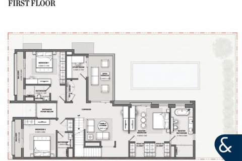 Villa zum Verkauf in Wadi Al Safa 2, Dubai, VAE 4 Schlafzimmer, 469 m2 Nr. 684984 - Foto 14