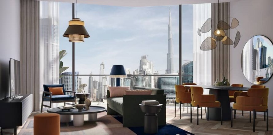 Huoneisto Business Bay, Dubai, Arabiemiraatit 1 makuuhuone, 60 m2 № 642939