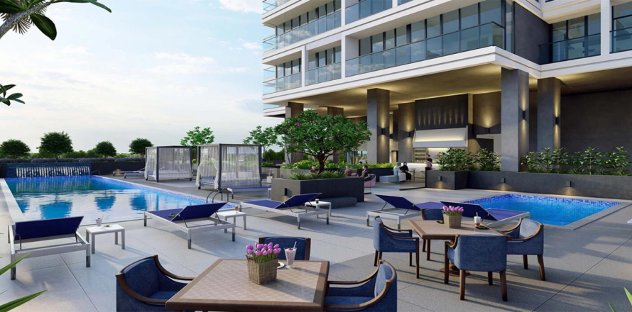 Wohnung in Jumeirah Village Circle, Dubai, VAE: 2 Schlafzimmer, 140 m2 Nr. 639358
