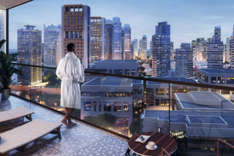 Huoneisto Business Bay, Dubai, Arabiemiraatit 1 makuuhuone, 41 m2 № 639430 - kuva 2