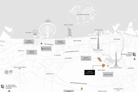 Lägenhet till försäljning i Dubai, UAE 2 sovrum, 135.7 kvm Nr. 660305 - fotografi 8
