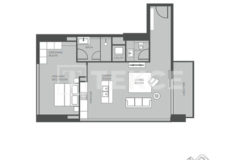 Apartmen di Dubai, UAE 3 bilik tidur, 161 meter persegi № 668997 - foto 29