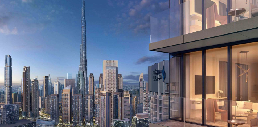 Квартира в PENINSULA FOUR THE PLAZA в Бизнес-Бэй, Дубай, ОАЕ 1 спальня, 77м2 № 723326