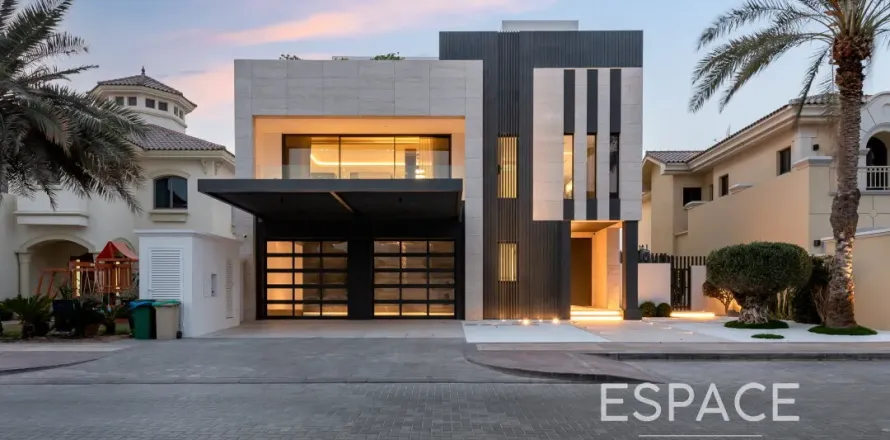 Villa i Palm Jumeirah, Dubai, UAE 5 sovrum, 711 kvm Nr. 649895