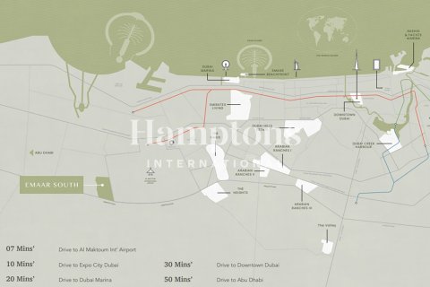 Vilă de închiriat în Dubai South (Dubai World Central), Dubai, EAU 4 dormitoare, 281.31028400 mp. №702021 - poză 10