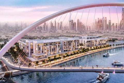 Apartemen di CANAL FRONT RESIDENCES di Al Safa, Dubai, UEA 1 kamar tidur, 90 m2 nomor 649291 - foto 2
