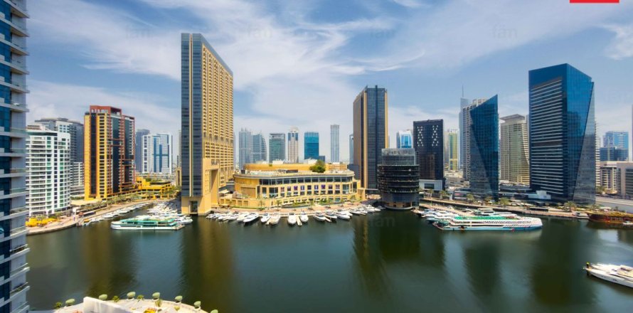 Apartmen di Dubai Marina, UAE 1 bilik tidur, 64.4 meter persegi № 736989