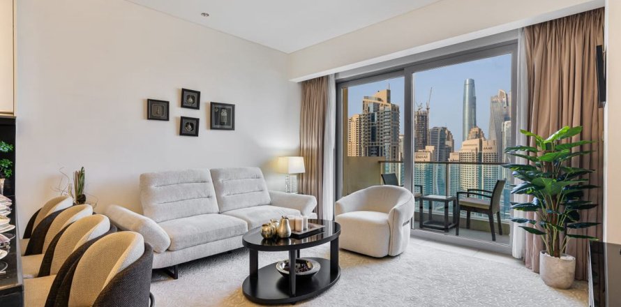 Leilighet i Dubai Marina, Dubai, Emiratene 1 soverom, 81.7 kvm nr. 698991