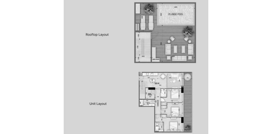 Střešní byt v Peace Avenue v Jebel Ali, Dubai, SAE 3 ložnice, 239.88 m² Č.: 718326