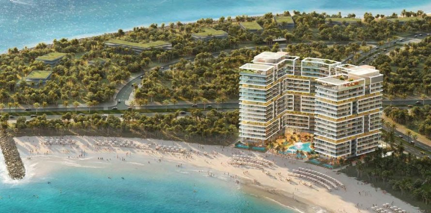 Пәтер Al Marjan Island, Рас-эль-Хайма, БАӘ-да 3 жатын бөлмелер, 183 м² № 656573