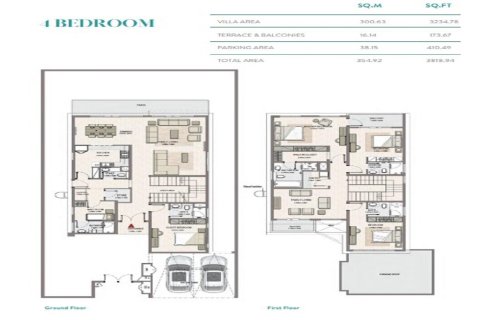 Вилла Mina Al Arab, Рас-эль-Хайма, БАӘ-да 4 жатын бөлмелер, 355 м² № 656571 - фото 10