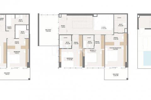 Müüa dupleks asukohaga Dubai, AÜE: 4 magamistoaga, 315 m² Nr 635599 - pilt 28