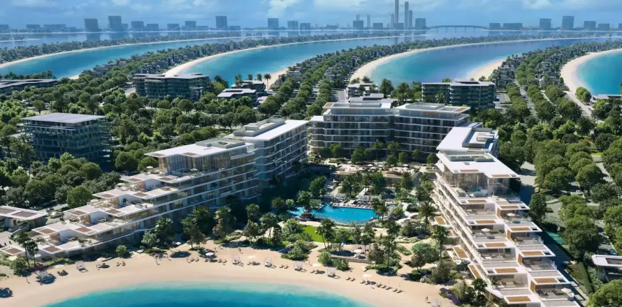 Dzīvoklis Palm Central Private Residences Palm Jebel Ali, Dubaijā, AAE 1 istaba Nr. 720923