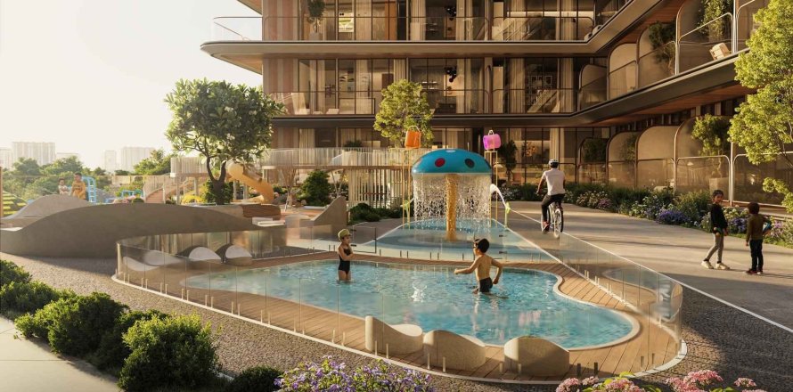 Appartement à Dubai Production City (IMPZ), Dubai, EAU: 1 chambre, 74.41 m2 № 702825