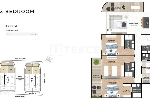 Dupleks di Dubai, UAE 4 bilik tidur, 304 meter persegi № 678128 - foto 17