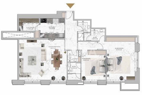 Appartement à vendre à  Dubai Marina, Dubai, EAU 2 chambres, 157 m2 № 707157 - photo 15