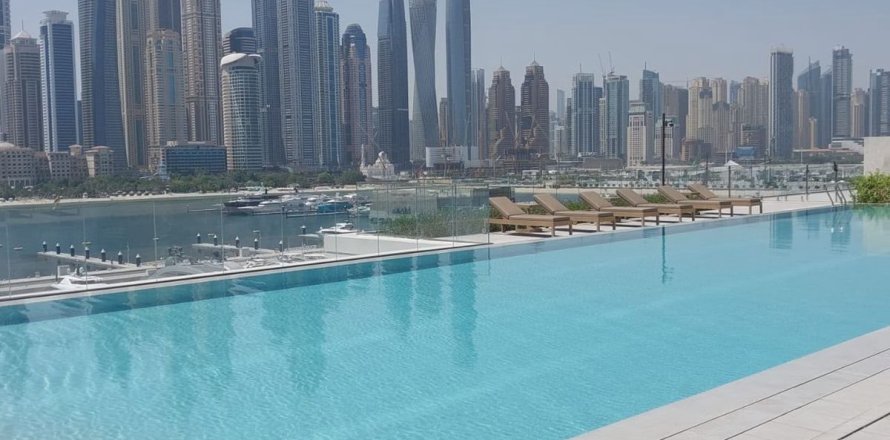 Dubai Harbour, UAE의 아파트 침실 1개, 79.6제곱미터 번호 723245