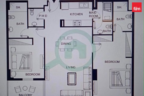 Müüa korter asukohaga Dubai, AÜE: 2 magamistoaga, 115.9 m² Nr 757807 - pilt 12