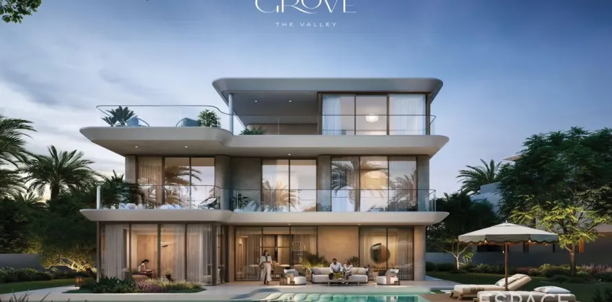 Vilă în The Valley, Dubai, EAU 4 dormitoare, 348 mp.  №661129