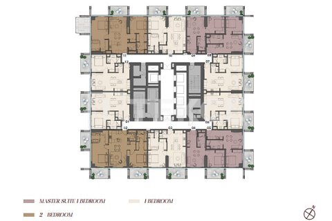 Apartament na sprzedaż w Mohammed Bin Rashid City, Dubai, ZEA 2 sypialnie, 138 mkw., nr 695389 - zdjęcie 22