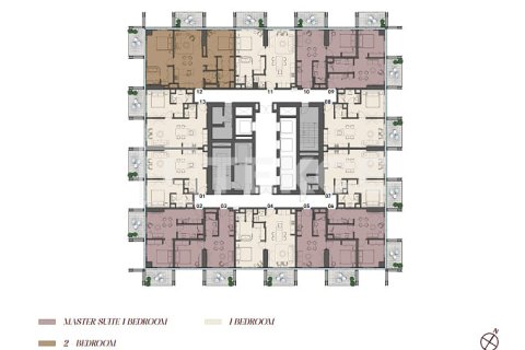 Appartement te koop in Mohammed Bin Rashid City, Dubai, VAE 1 slaapkamer, 65 vr.m., nr 695388 - foto 21