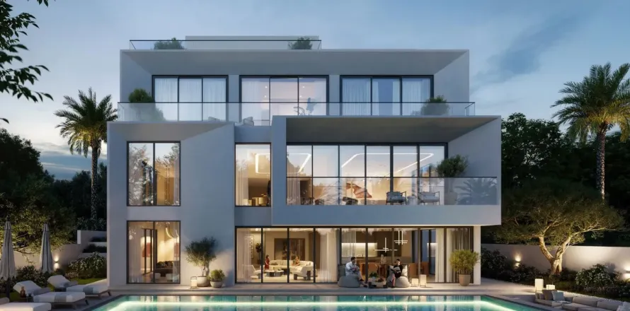 Vila di Dubai, UAE 4 bilik tidur, 674 meter persegi № 668624